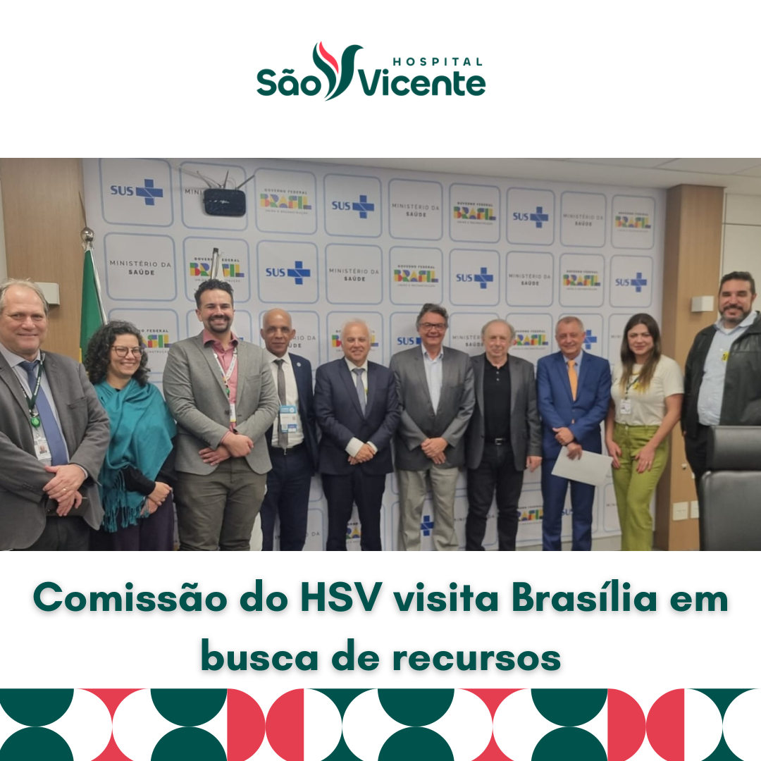 Comissão do Hospital São Vicente visita Brasília em busca de recursos