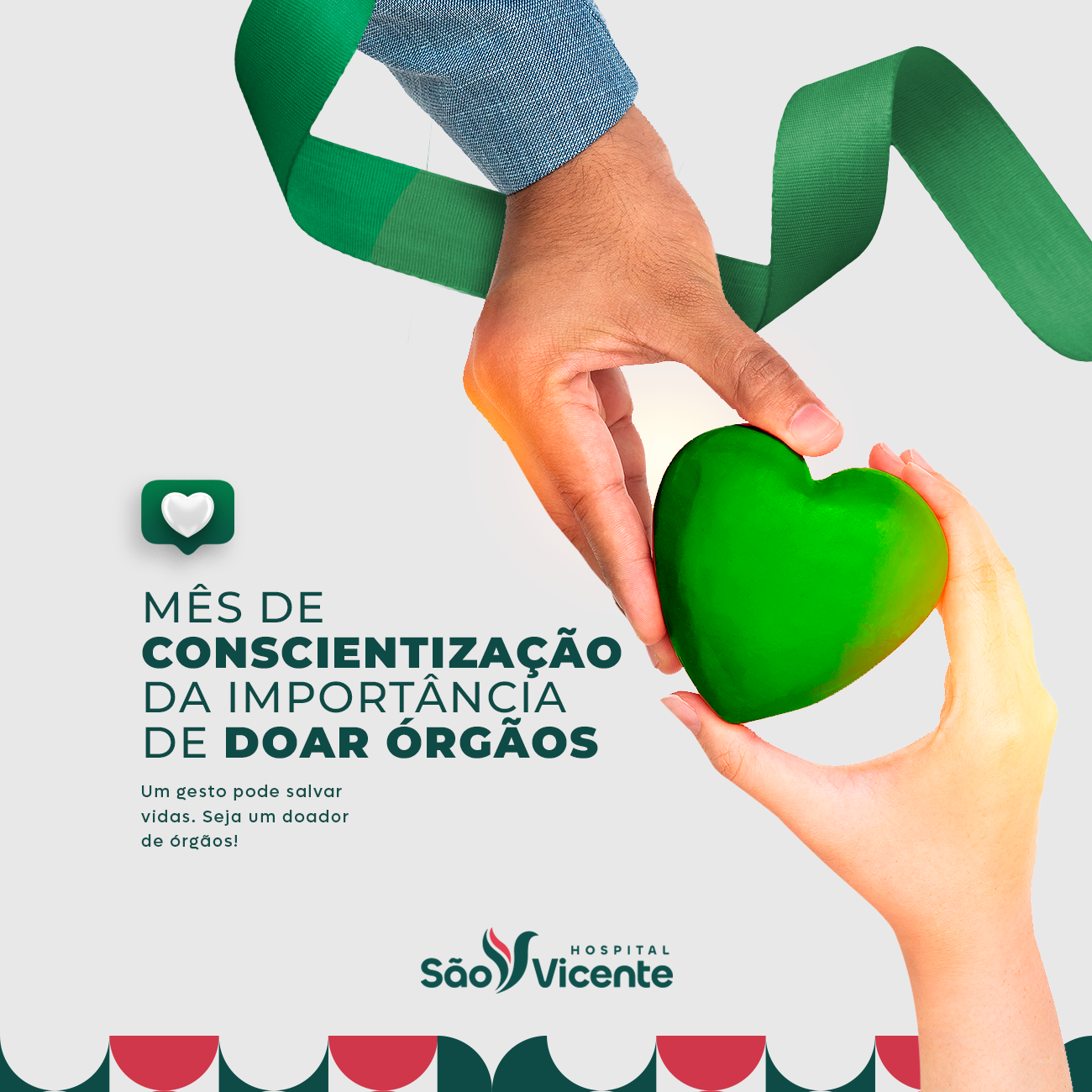 Mês de conscientização a Doação de Órgãos no Hospital São Vicente